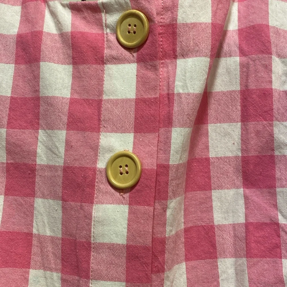 Pink gingham Top - Picture 3 of 6